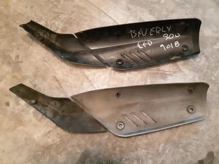Piaggio beverly 300 LED 350 κάλυμμα εξάτμισης -thumb-8