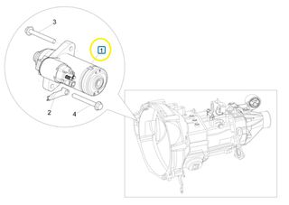 Μίζα Piaggio Porter Maxxi Multitech E6 2015-2020 1D001796