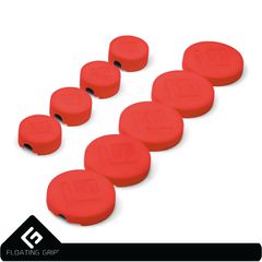 Floating Grip Wall Mount Covers (Red) / Electronics-thumb-3