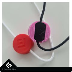 Floating Grip Wall Mount Covers (Red) / Electronics-thumb-1