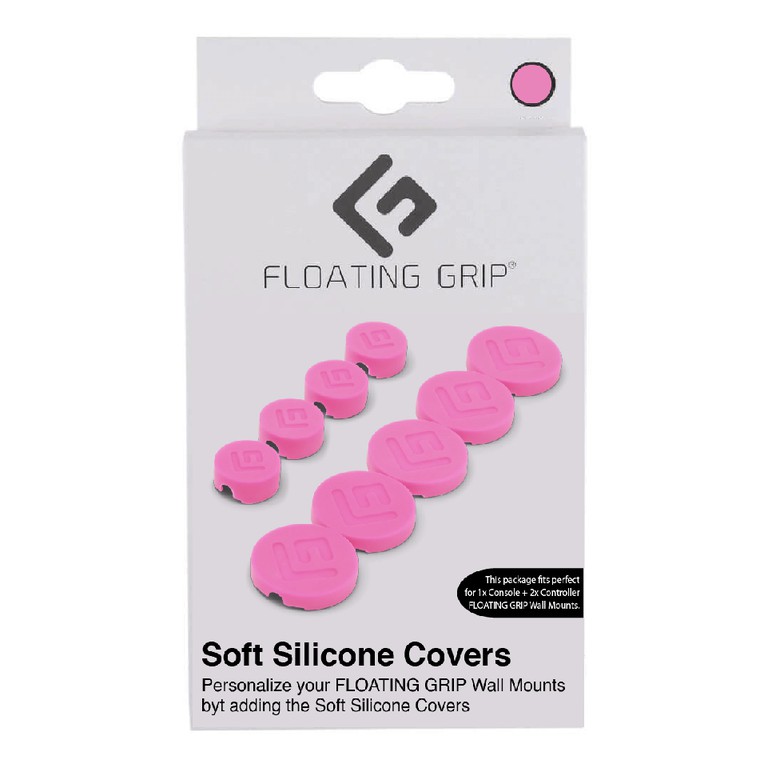 Floating Grip Wall Mount Covers (Pink) / Electronics