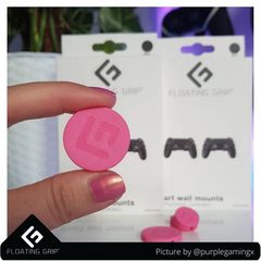 Floating Grip Wall Mount Covers (Pink) / Electronics-thumb-3