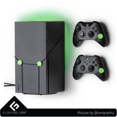 Floating Grip Wall Mount Covers (Green) / Electronics-thumb-2