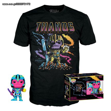 Marvel POP! & Tee Box Thanos