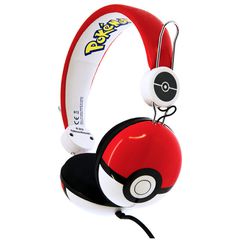 Pokemon Pokeball universal headphones RED/WHITE