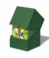Ultimate Guard Return To Earth Boulder Deck Case 100+ Standard Size Green-thumb-4