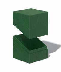 Ultimate Guard Return To Earth Boulder Deck Case 100+ Standard Size Green-thumb-2