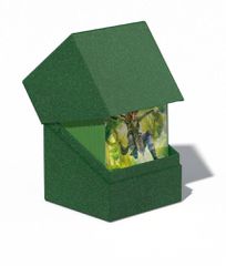 Ultimate Guard Return To Earth Boulder Deck Case 100+ Standard Size Green-thumb-1