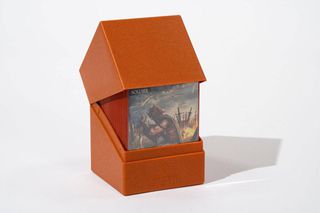 Ultimate Guard Return To Earth Boulder Deck Case 100+ Standard Size Orange-thumb-4