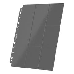 Ultimate Guard 18-Pocket Pages Side-Loading Grey (10)-thumb-2