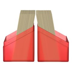 Ultimate Guard Boulder Deck Case 80+ Standard Size Ruby-thumb-4