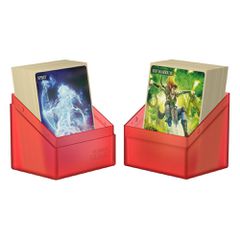 Ultimate Guard Boulder Deck Case 80+ Standard Size Ruby-thumb-2