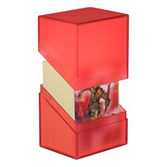 Ultimate Guard Boulder Deck Case 80+ Standard Size Ruby-thumb-1
