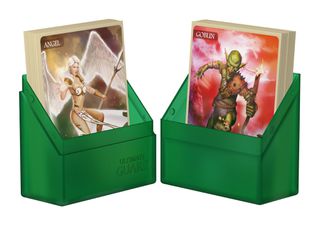 Ultimate Guard Boulder Deck Case 40+ Standard Size Emerald-thumb-2