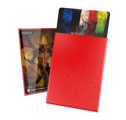 Ultimate Guard Cortex Sleeves Standard Size Red (100)-thumb-4