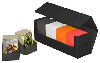 Ultimate Guard Arkhive 400+ XenoSkin Monocolor Black-thumb-4