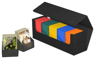 Ultimate Guard Arkhive 400+ XenoSkin Monocolor Black-thumb-3