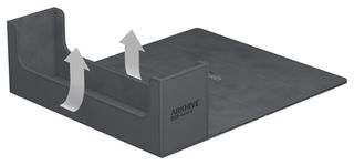 Ultimate Guard Arkhive 400+ XenoSkin Monocolor Grey-thumb-1