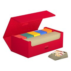 Ultimate Guard Arkhive 800+ XenoSkin Monocolor Red-thumb-4