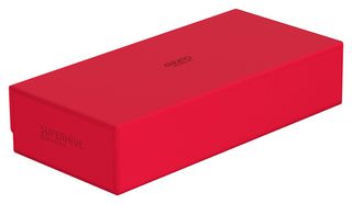 Ultimate Guard Superhive 550+ XenoSkin Monocolor Red-thumb-1