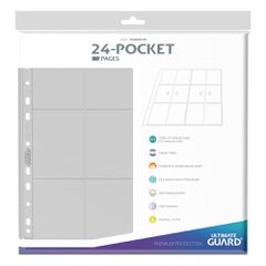 Ultimate Guard 24-Pocket QuadRow Pages Side-Loading Clear (10)-thumb-1