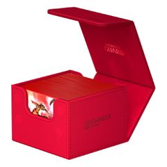 Ultimate Guard Sidewinder 133+ XenoSkin Monocolor Red-thumb-2