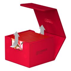 Ultimate Guard Sidewinder 133+ XenoSkin Monocolor Red-thumb-3