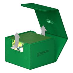 Ultimate Guard Sidewinder 133+ XenoSkin Monocolor Green-thumb-3