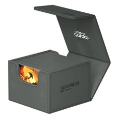 Ultimate Guard Sidewinder 133+ XenoSkin Monocolor Grey-thumb-2