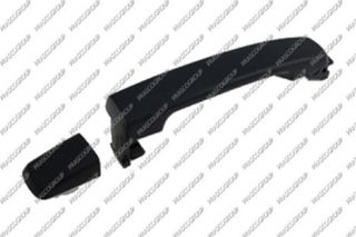 CARRO Χερούλι Πόρτας Εμπρός  Έξω Μαύρο (&Πίσω Δεξί=Αριστερό) / NISSAN P/U (D40) NAVARA 2WD-4WD 05-10 / 80606-EA552 - Δεξί - 1 Τεμ