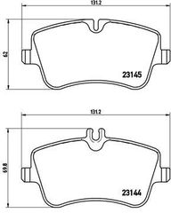 ΣΕΤ ΤΑΚΑΚΙΑ MERCEDES W203 02-