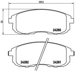 ΣΕΤ ΤΑΚ FIAT SEDICI/SUZUKI SX4