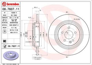 ΔΙΣΚΟΙ ΦΡΕΝΩΝ ΟΠ MB ML320 W163