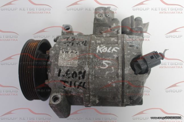 VW AUDI SEAT SKODA ( 1K0820803N / VZ2 / 6872087210 / DCS17E / 5060410270 / HFC134a ) ΚΟΜΠΡΕΣΕΡ AIRCONDITION