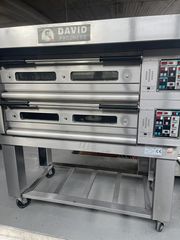 ΦΟΥΡΝΟΣ ΠΙΤΣΑΣ 2 ΕΠΙΠΕΔΩΝ ΜΕ ΒΑΣΗ DAVID PROGRESS P2006H2+2VAP