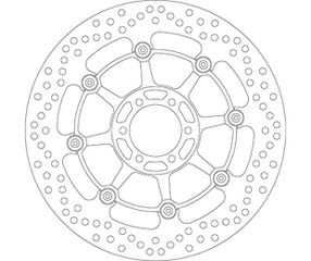 Δισκόπλακα SBS/5024 320X64X5,0X6X8,5(10,5) Εμπρ. DUCATI,690DUKE,RSV4-1000