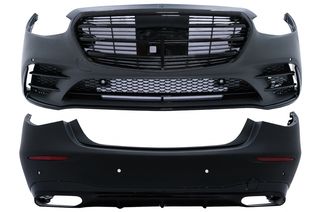 Conversion Body Kit suitable for Mercedes S-Class W223 Limousine (2020-up) S450 Black Design