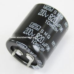 ΠΥΚΝΩΤΗΣ ΗΛΕΚΤΡΟΛΥΤΙΚΟΣ 820uF 200V 85C ΠΛΑΚΕΤΑΣ D26x31mm NIPPON