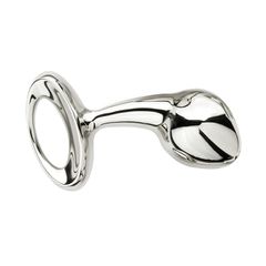 Πρωκτική Σφήνα Pure Stainless Steel Butt Plug (Medium) - Njou