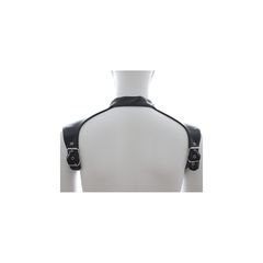 Optor Black Harness and Collar-thumb-1