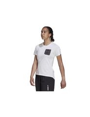 Adidas Terrex Ανδρικό T-shirt Λευκό Μονόχρωμο GU8993