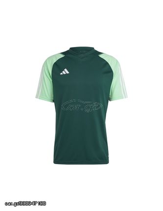 Adidas Tiro 23 Competition Αθλητικό Ανδρικό T-shirt Πράσινο Μονόχρωμο HU1297