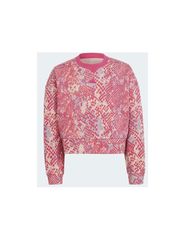 Adidas Παιδικό Φούτερ Cropped Ροζ Future Icons HR5828