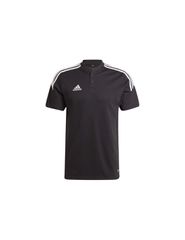Adidas Ανδρική Μπλούζα Polo Κοντομάνικη Μαύρη H44105