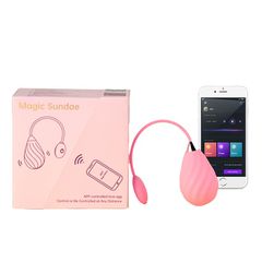 Magic Motion - Magic Sundae App Controlled Love Egg Pink-thumb-3