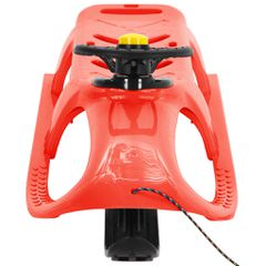 vidaXL Έλκηθρο με Τιμόνι Κόκκινο 102,5x40x23 εκ. από Πολυπροπυλένιο-thumb-1
