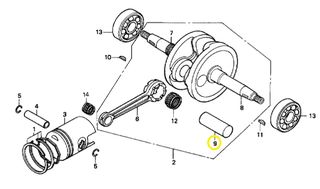 Κομβίο Μπιέλας Honda NH.50 Lead 13381147300