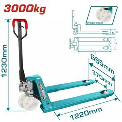 Παλετοφόρο TOTAL Επαγγελματικό 3.000Kg ( THT302301 )