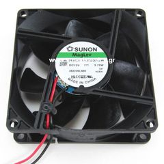 ΑΝΕΜΙΣΤΗΡΑΣ 12V DC 80x80x25mm 2-C 0.31A 3.72W 102m3/h ΡΟΥΛΕΜΑΝ SUNON
