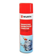 Wurth Σπρέυ Καθαριστικό Καρμπιρατέρ και Injection 500ml